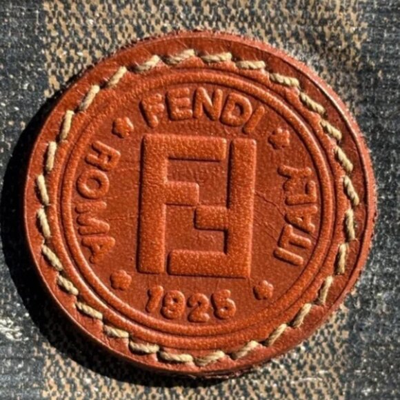 Fendi Mini Penquin Stripe Small Tote 10 x 9 - Picture 10 of 11